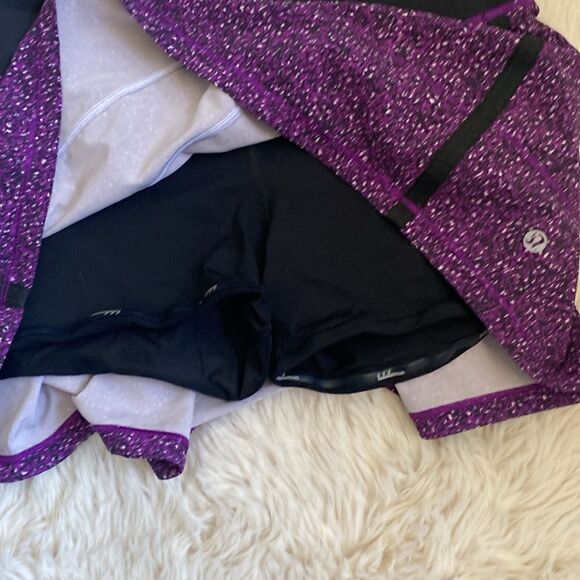 Lululemon Pace Rival Skirt II  Violet Tennis Skirt Size 6 - Picture 7 of 11